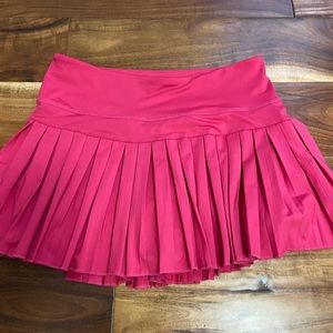Gold hinge hot pink skirt size M